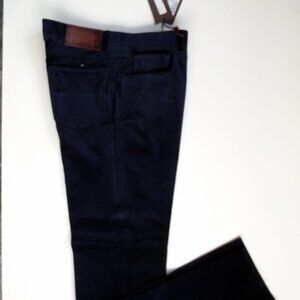 Next Men's Black Velour Pants